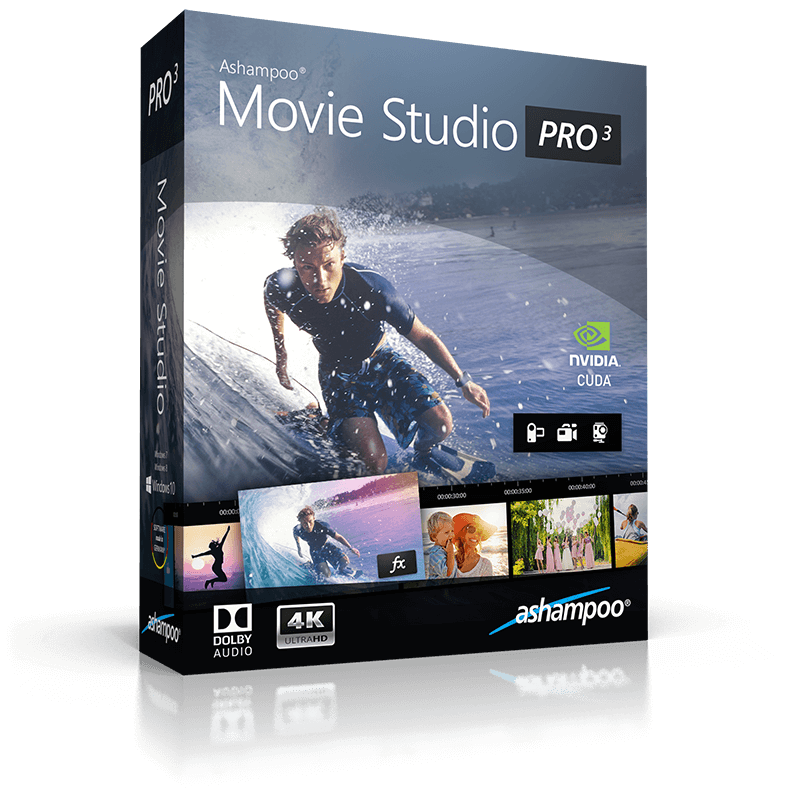 Ashampoo Movie Studio Pro 3 (1 PC - perpetual) ESD