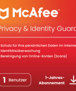 McAfee+ Advanced Individual Security (1 User - 1 Jahr) EU ESD