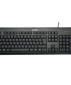 TERRA Keyboard 1500 Corded [FR] USB black/noir Copilot AZERTY, 105 Tasten, kabelgebunden, 1,80m